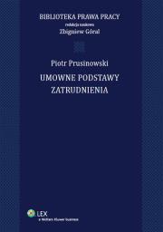 Okładka książki Umowne podstawy zatrudnienia