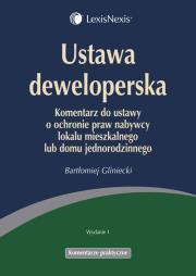 Okładka książki Ustawa deweloperska