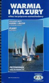 Okładka książki Warmia i Mazury atlas turystyczno- samochodowy