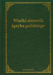 Okładka książki Wielki słownik języka polskiego