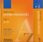 Okładka książki Wielki słownik polsko niemiecki tom 1-2