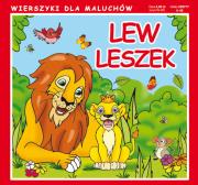 Wierszyki Lew Leszek. Autor: Pruchnicki Krystian, Majchrzyk Emilia. Dadada.pl Okładka książki Wierszyki Lew Leszek