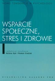 Okładka książki Wsparcie społeczne stres i zdrowie