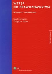 Okładka książki Wstęp do prawoznawstwa