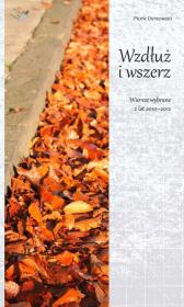 Wzdłuż i wszerz. Autor: Ostrowski Piotr. Dadada.pl Okładka książki Wzdłuż i wszerz