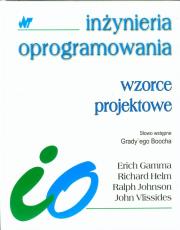 Wzorce projektowe. Autor: Erich Gamma, Wilhelm Richard, Ralph Johnson, Vlissides John. Dadada.pl Okładka książki Wzorce projektowe