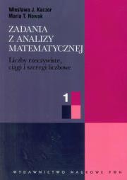 Okładka książki Zadania z analizy matematycznej 1