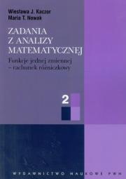 Okładka książki Zadania z analizy matematycznej 2