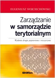 Okładka książki Zarządzanie w samorządzie terytorialnym