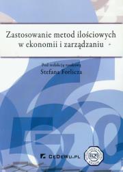 Zastosowanie metod ilościowych w ekonomii i zarządzaniu. Wydawca: CeDeWu. Dadada.pl Opakowanie Zastosowanie metod ilościowych w ekonomii i zarządzaniu