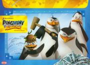 Okładka książki Zestaw książek z kredkami - Pingwiny z Madagaskaru