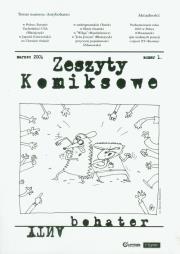 Opakowanie Zeszyty komiksowe nr 1 Antybohater