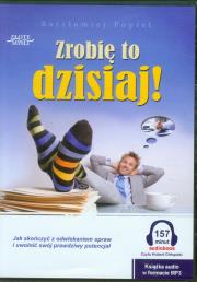 Zrobię to dzisiaj!. Autor: Popiel Bartłomiej. Dadada.pl Okładka książki Zrobię to dzisiaj!