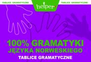 100% gramatyki j. norweskiego Tablice. Autor: Szymon Kasperek. Dadada.pl Okładka książki 100% gramatyki j. norweskiego Tablice