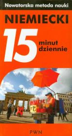 15 minut dziennie niemiecki. Autor: Goulding Sylvia. Dadada.pl Okładka książki 15 minut dziennie niemiecki