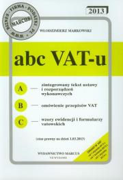 Okładka książki ABC VAT-u 2013
