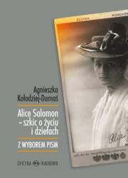 Okładka książki Alice Salomon - szkic o życiu i dziełach