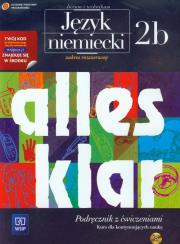 Alles Klar 2B podr CD Gratis Z.R. w.2013 WSiP. Autor: Łuniewska Krystyna, Tworek Urszula, Wąsik Zofia. Dadada.pl Okładka książki Alles Klar 2B podr CD Gratis Z.R. w.2013 WSiP