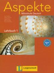 Aspekte 1 Lehrbuch Mittelstufe Deutsch. Autor: Koithan Ute, Schmitz Helen, Sieber Tanja, Sonntag Ralf, Ochmann Nana. Dadada.pl Okładka książki Aspekte 1 Lehrbuch Mittelstufe Deutsch