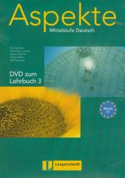 Aspekte 3 DVD Mittelstufe Deutsch. Autor: Koithan Ute, Losche Ralf-Peter, Schmitz Helen, Sieber Tanja, Sonntag Ralf. Dadada.pl Okładka książki Aspekte 3 DVD Mittelstufe Deutsch