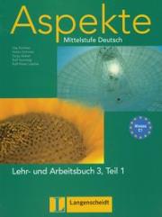 Aspekte 3 Lehr- und Arbeitsbuch Teil 1 + 2 CD Mittelstufe Deutsch. Autor: Koithan Ute, Schmitz Helen, Sieber Tanja, Sonntag Ralf, Losche Peter-Ralf. Dadada.pl Okładka książki Aspekte 3 Lehr- und Arbeitsbuch Teil 1 + 2 CD Mittelstufe Deutsch