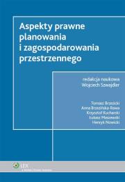 Okładka książki Aspekty prawne planowania i zagospodarowania przestrzennego