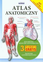 Okładka książki Atlas anatomiczny w.2013 LITERAT