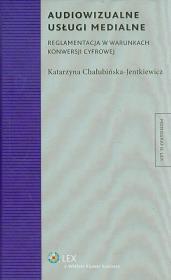 Okładka książki Audiowizualne usługi medialne