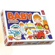 Okładka książki Baby puzzle - Pojazdy interwencyjne TREFL