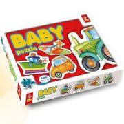 Okładka książki Baby puzzle - Pojazdy TREFL