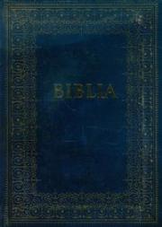 Biblia podróżna - granatowa. Autor: praca zbiorowa. Dadada.pl Okładka książki Biblia podróżna - granatowa