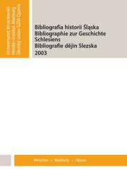 Opakowanie Bibliografia historii Śląska 2003