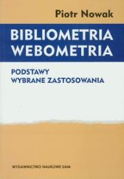 Okładka książki Bibliometria Webometria