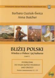 Okładka książki Bliżej Polski Wiedza o Polsce i jej kulturze część 2