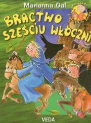 Bractwo sześciu włóczni. Autor: Gal Marianna. Dadada.pl Okładka książki Bractwo sześciu włóczni