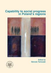 Opakowanie Capability to social progress in Poland`s regions