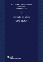 Czas pracy. Autor: Stefański Krzysztof. Dadada.pl Okładka książki Czas pracy