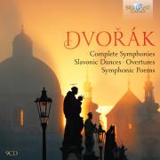 Dvorak: Complete symphonies, Slavonic dances, Overtures, Symphonic poems. Autor: Staatskapelle Berlin, Suitner Otmar, Janacek Philharmonic Orchestra, Theodore Kuchar. Dadada.pl Okładka książki Dvorak: Complete symphonies, Slavonic dances, Overtures, Symphonic poems