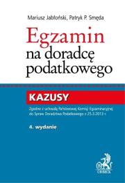 Okładka książki Egzamin na doradcę podatkowego Kazusy