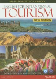 Okładka książki English for International Tourism Pre-Intermediate Coursebook z płytą DVD