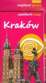 Okładka książki Explore!guide Kraków przewodnik + mapa pocket