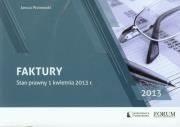 Faktury. Autor: Piotrowski Janusz. Dadada.pl Okładka książki Faktury