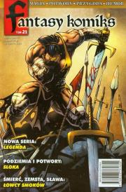 Okładka książki Fantasy komiks T.21