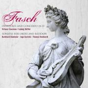 Fasch: Overtures and Concerto in D Sonatas for oboes and basson. Autor: Burkhard Glaetzner, Ludwig Guttler. Dadada.pl Okładka książki Fasch: Overtures and Concerto in D Sonatas for oboes and basson