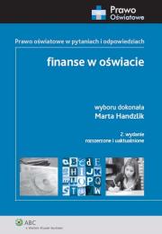 Okładka książki Finanse w oświacie