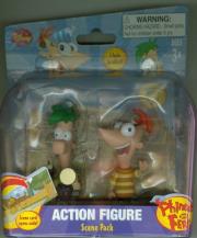 Opakowanie Fineasz i Ferb zestaw figurek 2