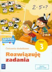 Galeria możliwości SP 3 Rozwiązuję zadania WSIP. Autor: Hanisz Jadwiga. Dadada.pl Okładka książki Galeria możliwości SP 3 Rozwiązuję zadania WSIP