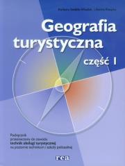 Geografia turystyczna. Część 1 REA-WSiP. Autor: Steblik-Wlaźlak Barbara, Rzepka Lilianna. Dadada.pl Okładka książki Geografia turystyczna. Część 1 REA-WSiP