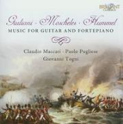 Giuliani & Moscheles & Hummel: Music for Guitar and Fortepiano. Autor: Claudio Maccari, Paolo Pugliese, Giovanni Togni. Dadada.pl Okładka książki Giuliani & Moscheles & Hummel: Music for Guitar and Fortepiano