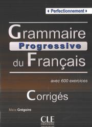 Grammaire progressive du Francais Perfectionnement klucz. Autor: Gregoire Maia. Dadada.pl Okładka książki Grammaire progressive du Francais Perfectionnement klucz